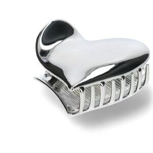 Silver Heart Shaped Clip